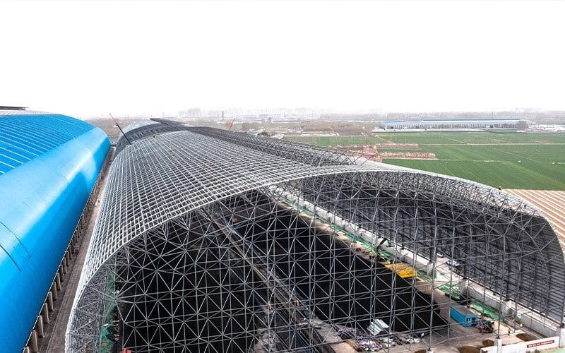 Large Span Space Grid Roof Steel Structure